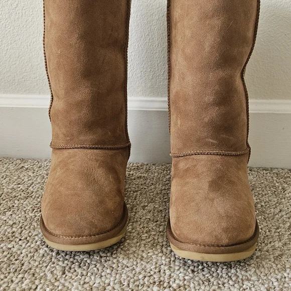 Australia Luxe Collective Tan Suede Boots - Picture 2 of 4